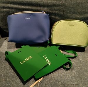La Mer cosmetic and gifts bags